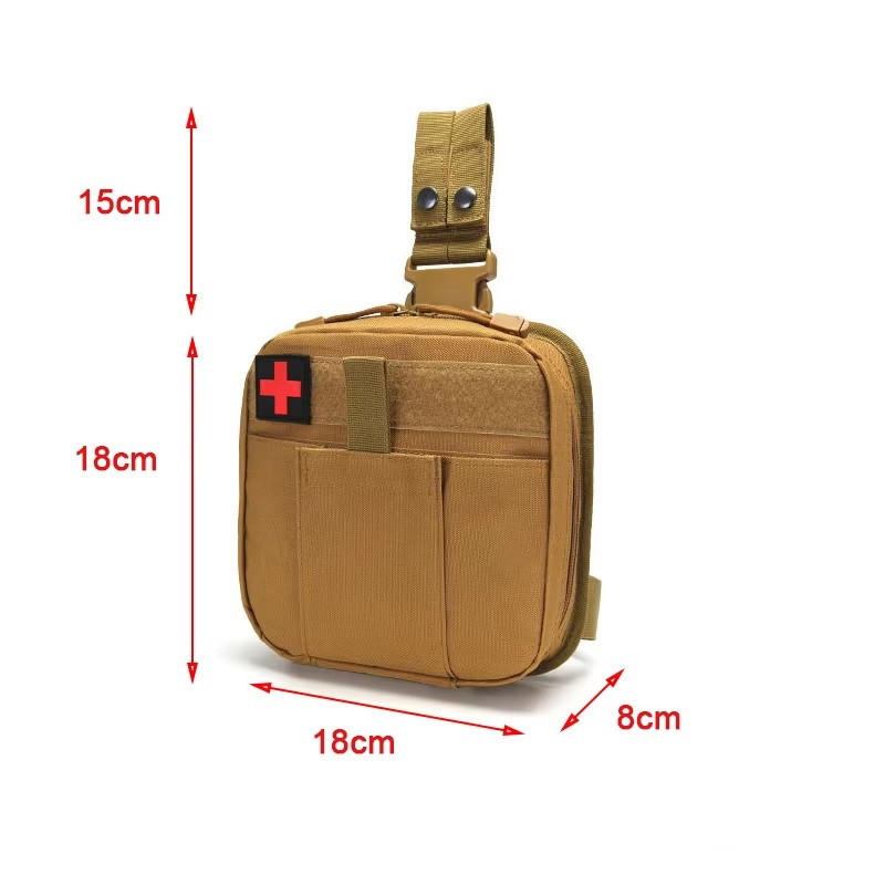 MOLLE Drop Leg Pouch Medical K - First Aid Bag Kit のレビューと価格