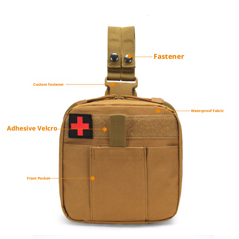 MOLLE Drop Leg Pouch Medical K - First Aid Bag Kit のレビューと価格
