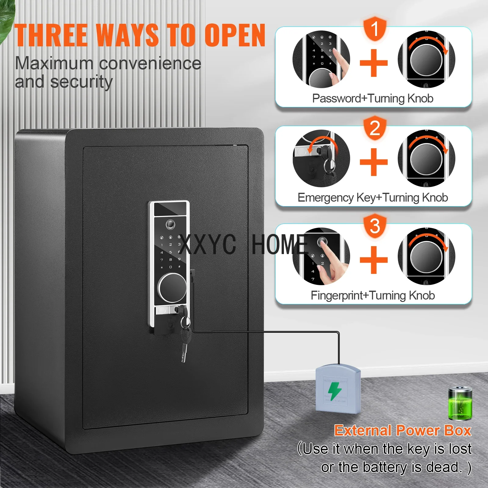 Electric Safe 2.2/1.8 Cubic Fe - Fire Safe Document のレビューと価格