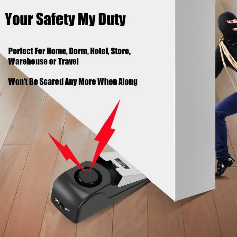 120db Wireless Door Stop Stopp - Door Stop Alarm のレビューと価格