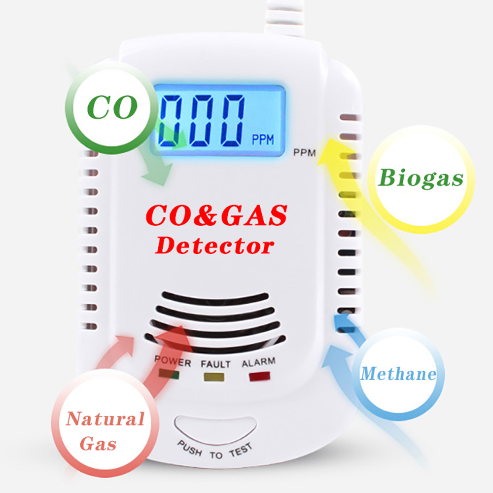 2 in 1 Gas Detector, Plug-in H - Co Detector Plug のレビューと価格