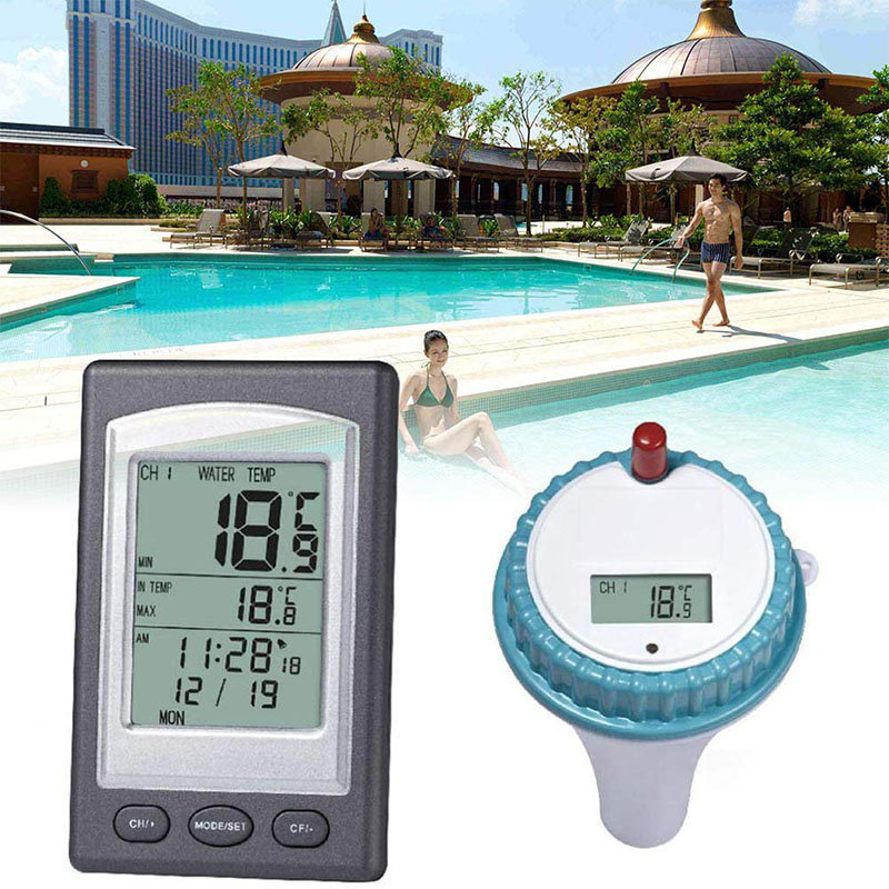 Digtal Swimming Pool Thermomet - Pool Alarm Float のレビューと価格