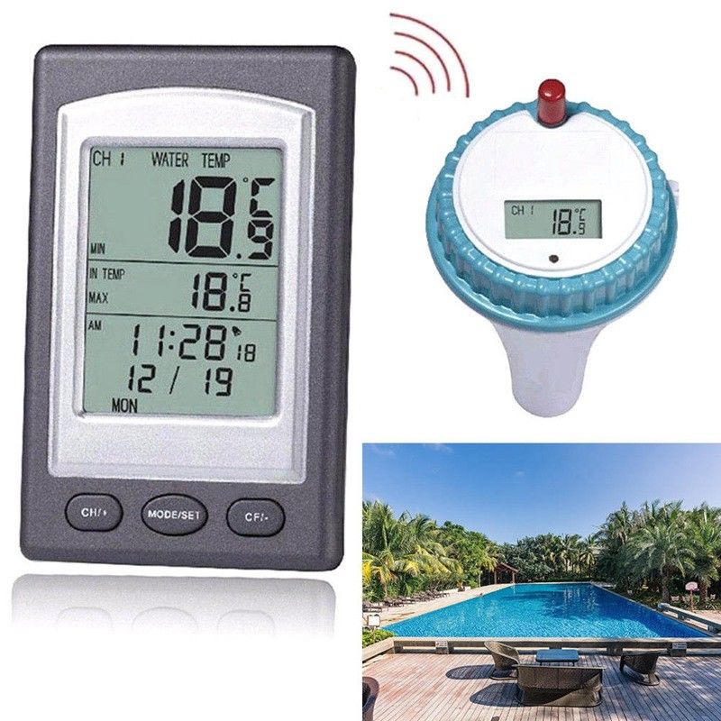 Digtal Swimming Pool Thermomet - Pool Alarm Float のレビューと価格