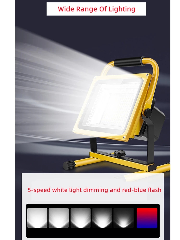 LED Strong Charging Floodlight - Power Outage Light のレビューと価格