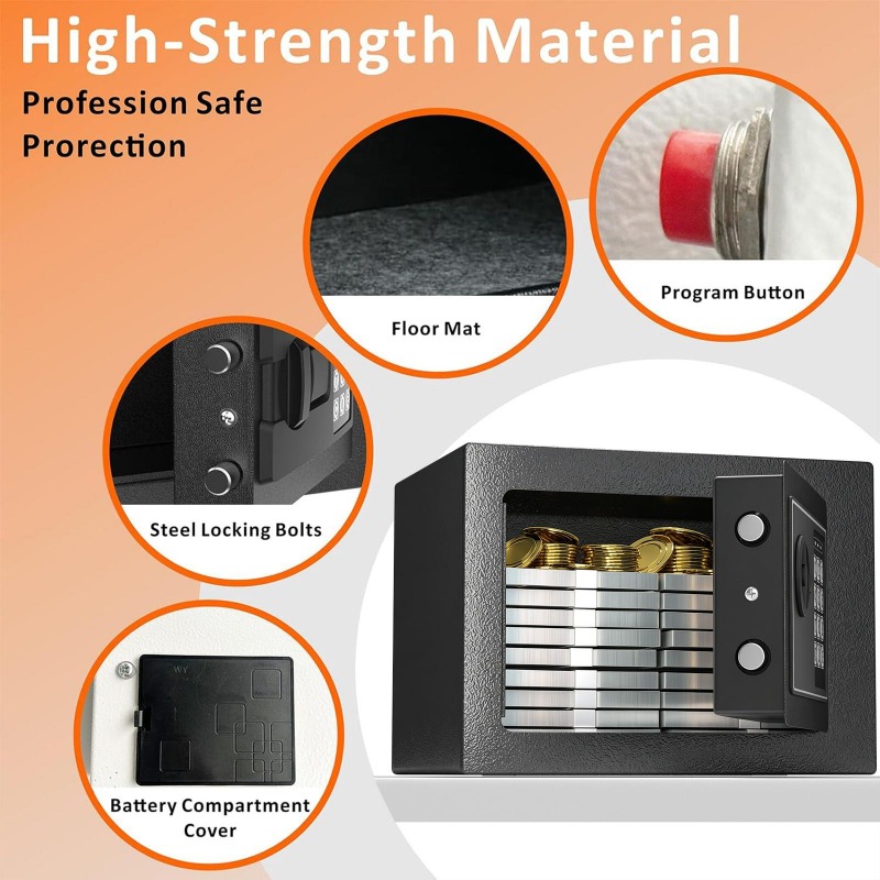 Digital Electronic Safe Box wi - Lockbox Key Secure のレビューと価格