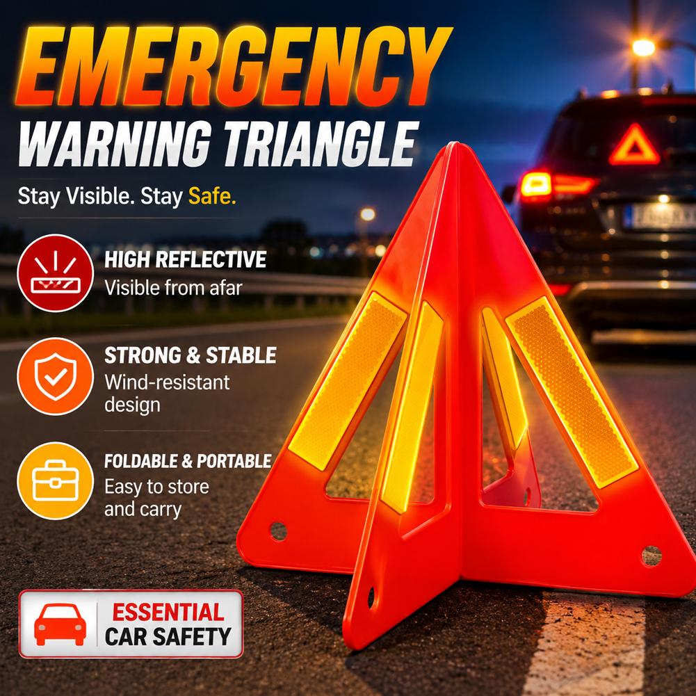 Reflective Triangle Warning Si - Emergency Exit Sign のレビューと価格