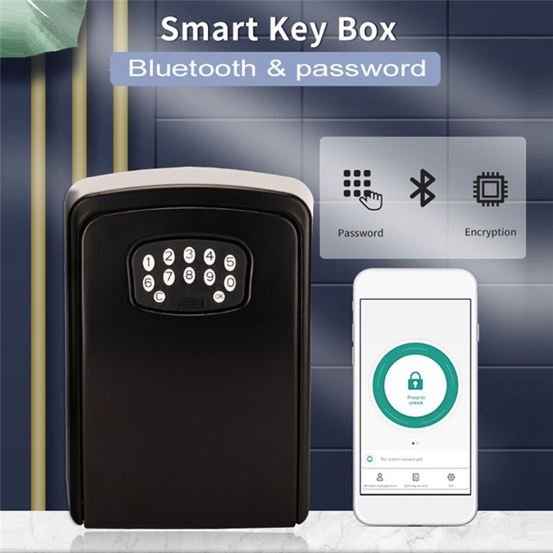 B68A TUYA Smart Key Box Blueto - Lockbox Key Secure のレビューと価格