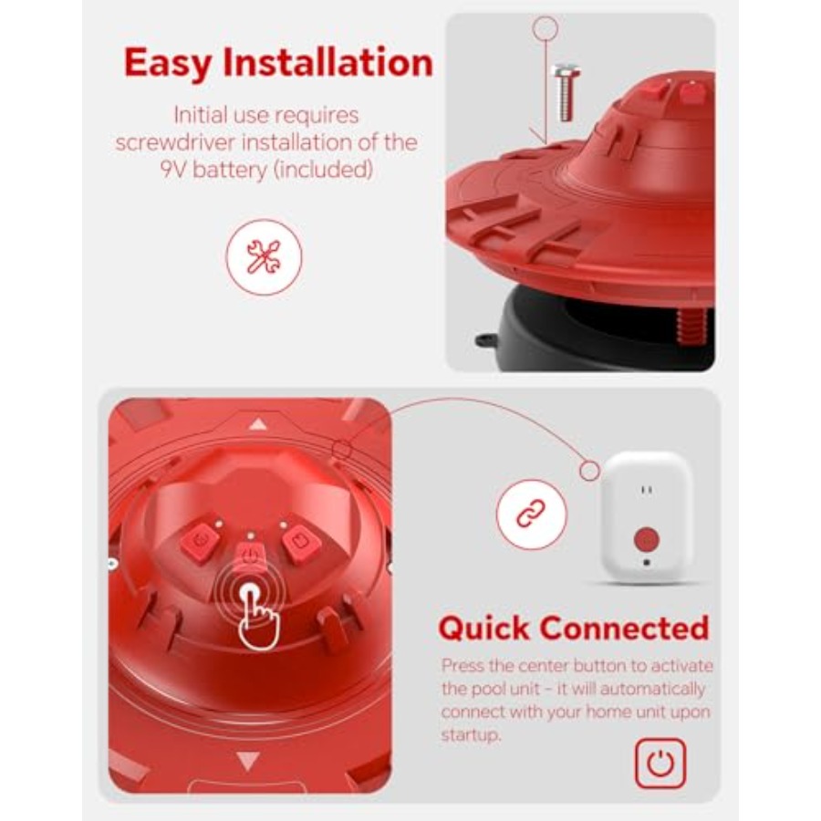 Pool Alarm Floating Safety Ala - Pool Alarm Float のレビューと価格