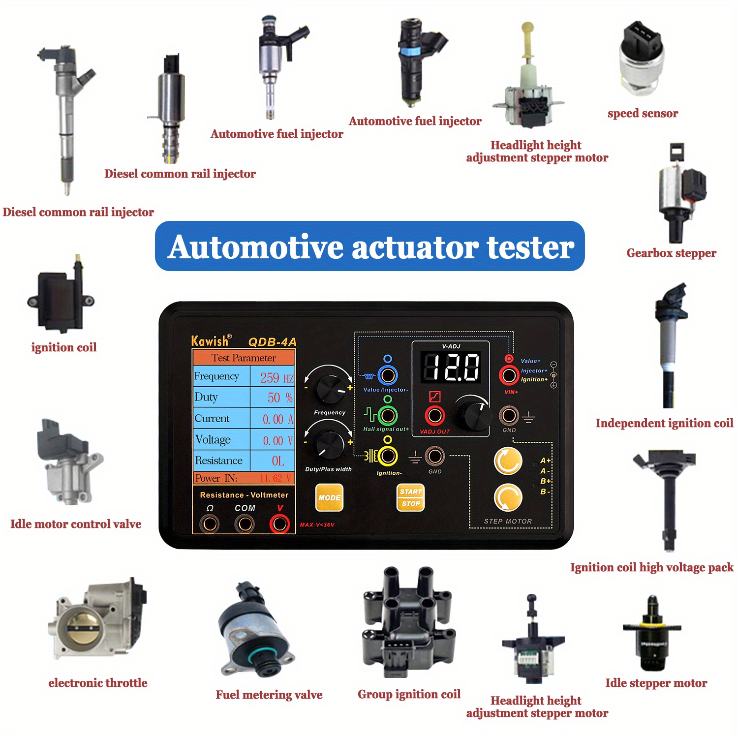 Auto Ignition Coil Test Inject - Co Detector Plug のレビューと価格