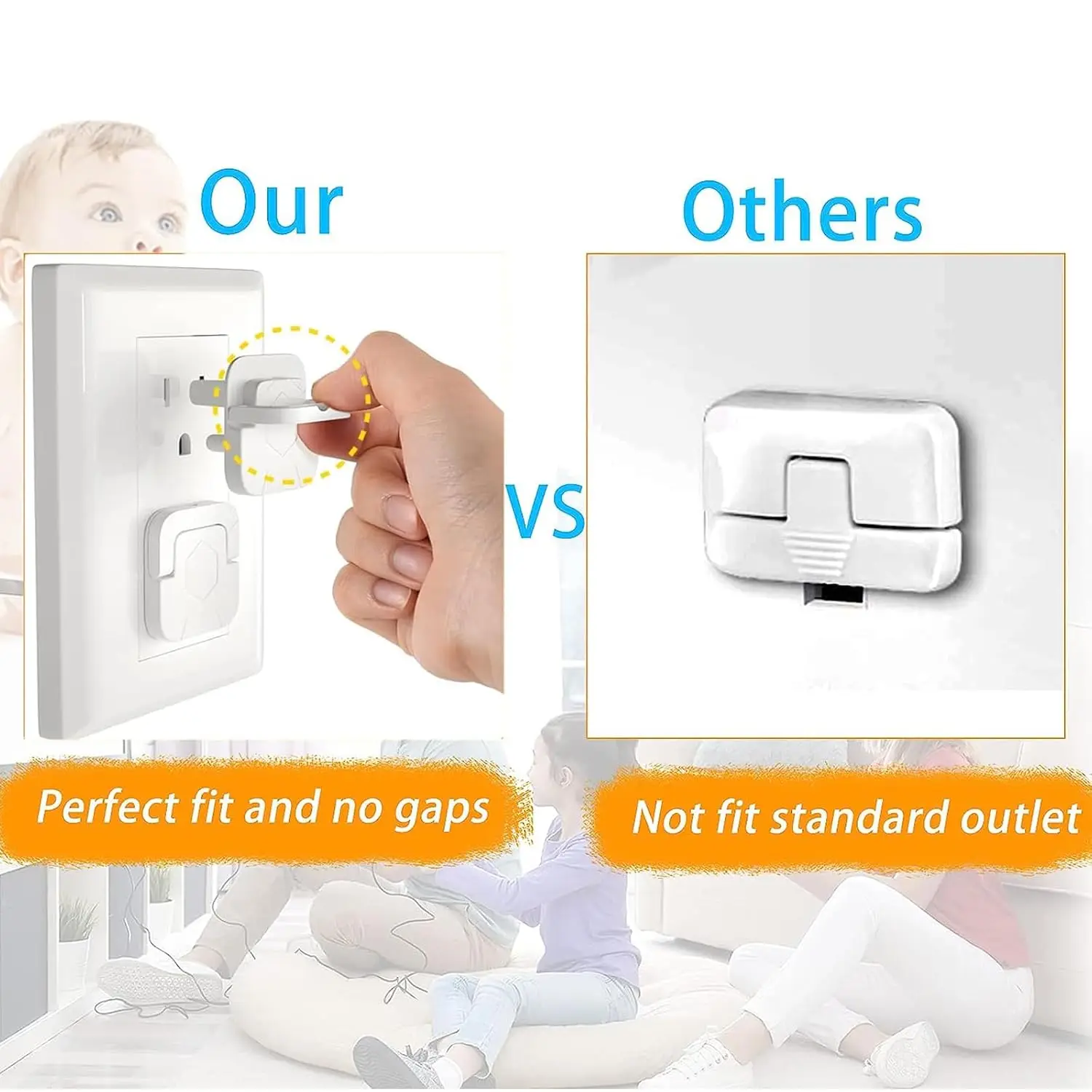 1-20Pc Baby Proof Outlet Cover - Outlet Cover Baby のレビューと価格
