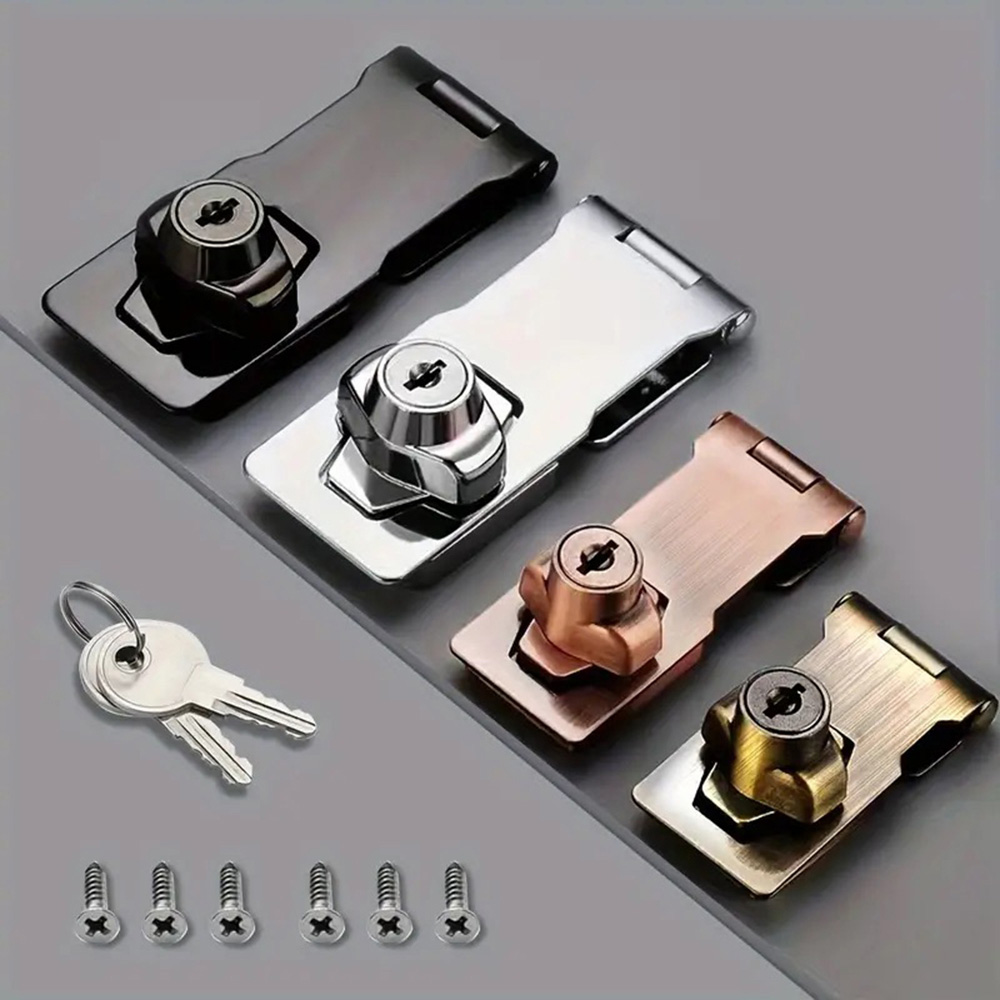 Locking Hasp Heavy Duty Lockin - Medicine Cabinet Lock のレビューと価格