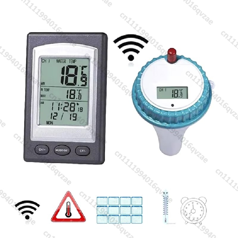 Wireless Pool Thermometer with - Pool Alarm Float のレビューと価格