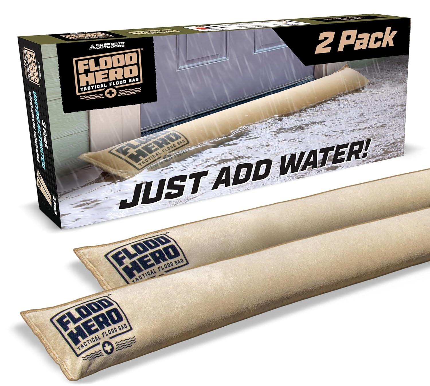 3 ft Water Activated Sandbags  - Flood Barrier Bag のレビューと価格