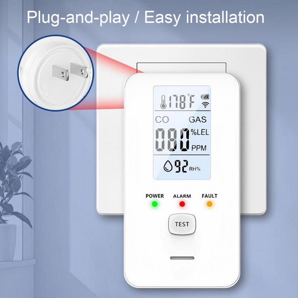Natural Gas & Carbon Monoxide  - Co Detector Plug のレビューと価格