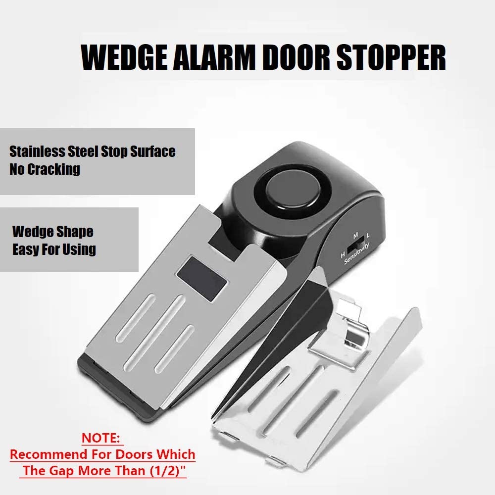 1Pc Door Stopper Alarm Portabl - Door Stop Alarm のレビューと価格