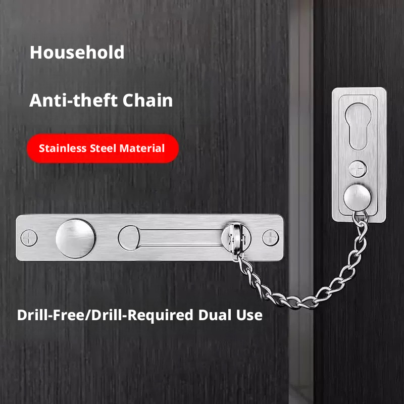 Door Chain Lock Stainless Stee - Security Chain Door のレビューと価格