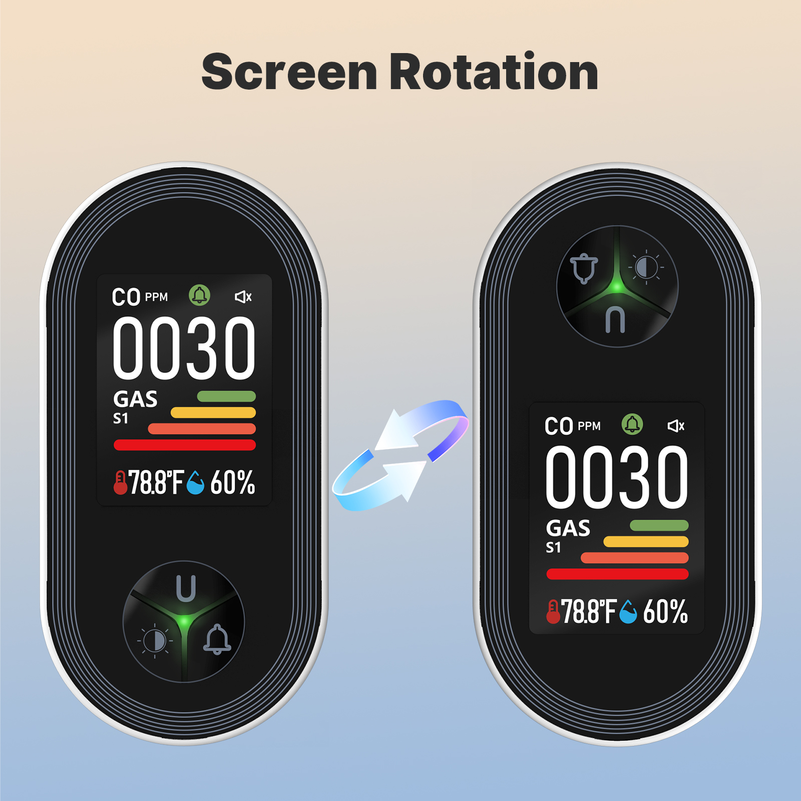 MOES 4-in-1 Plug-in Gas Detect - Co Detector Plug のレビューと価格