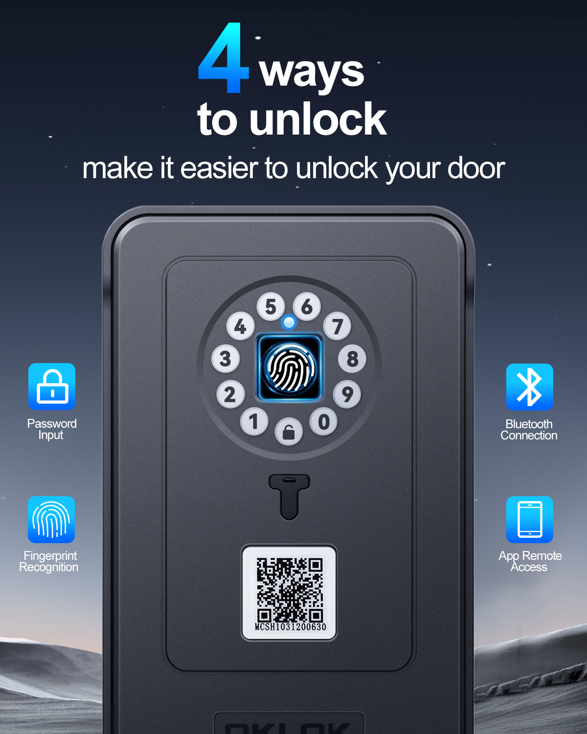 Wireless Smart lock Box Blueto - Lockbox Key Secure のレビューと価格