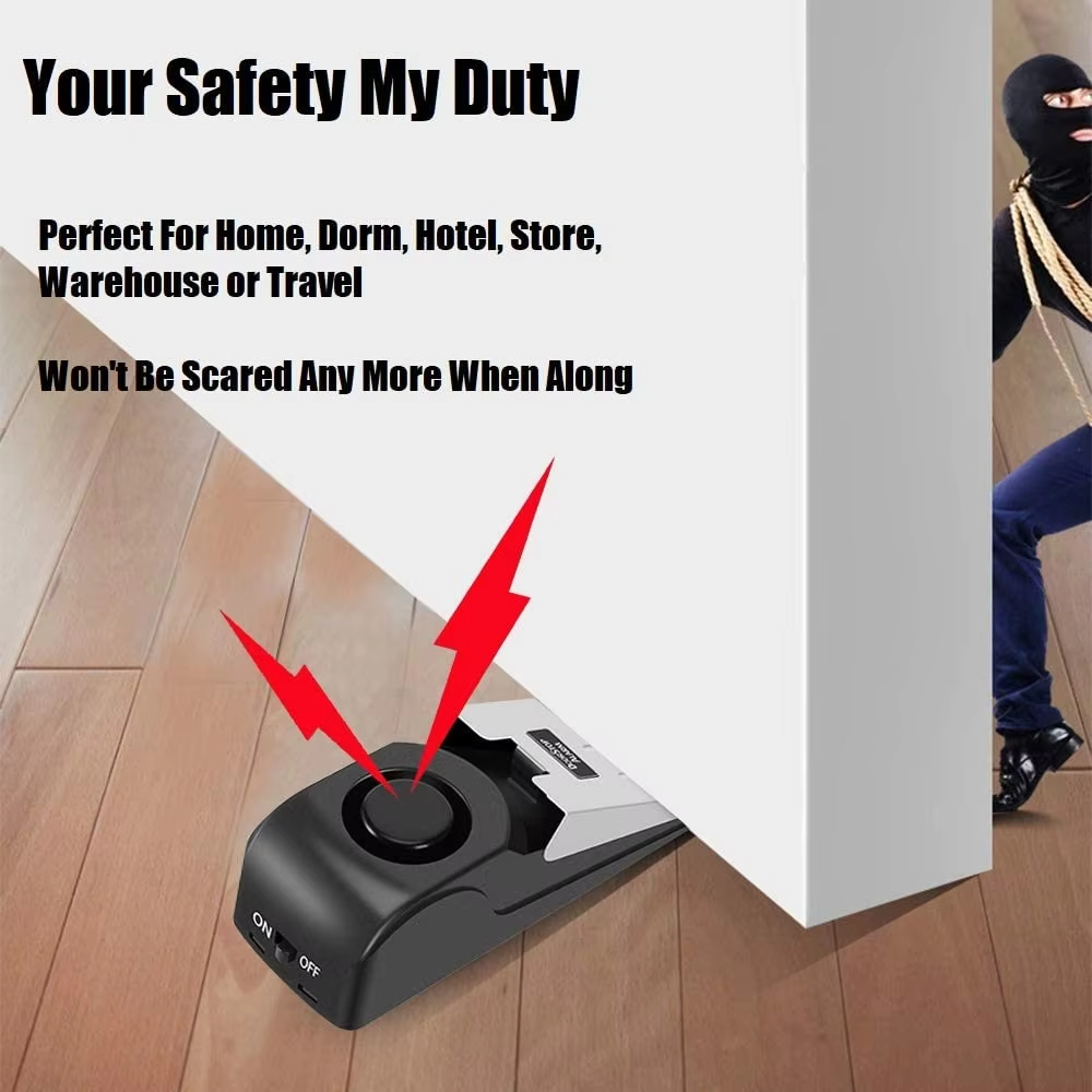 120db Wireless Stainless Steel - Door Stop Alarm のレビューと価格