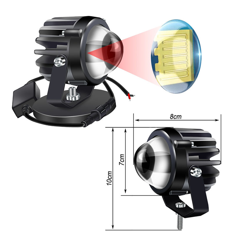 12V-80V Universal LED Laser Sp - Power Outage Light のレビューと価格
