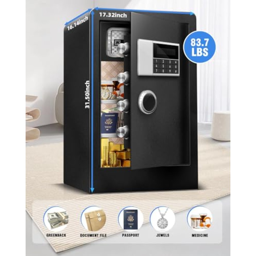 8.4 CuFt Heavy Duty Home Safe  - Lockbox Key Secure のレビューと価格
