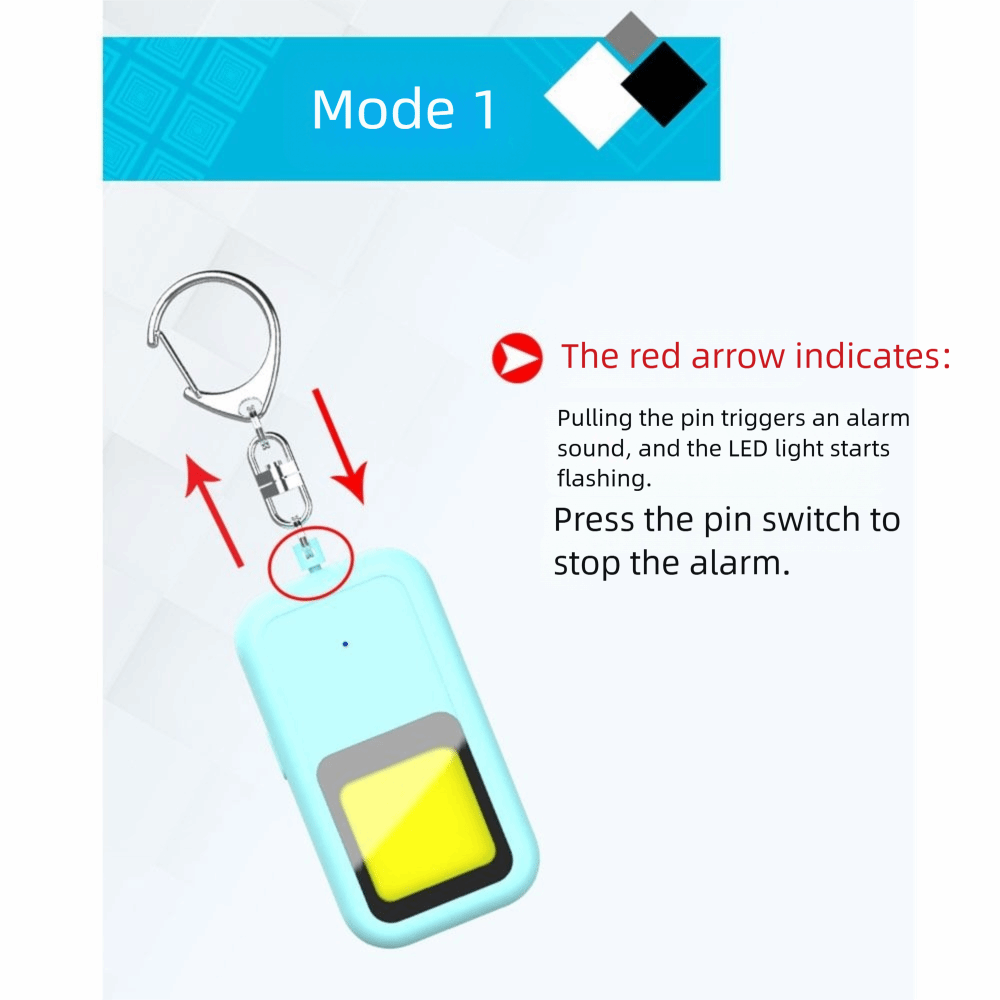 130 DB Safe Sound Personal Ala - Personal Alarm Keychain のレビューと価格