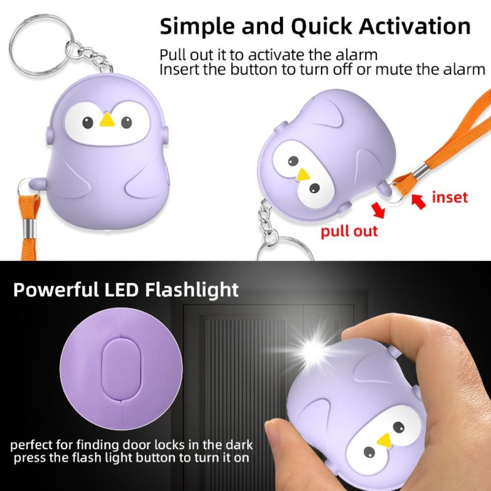 New 130dB Personal Self Defens - Personal Alarm Keychain のレビューと価格