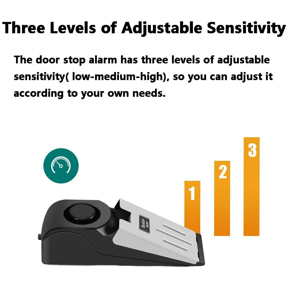 Door Stop Alarm with 120dB Sec - Door Stop Alarm のレビューと価格