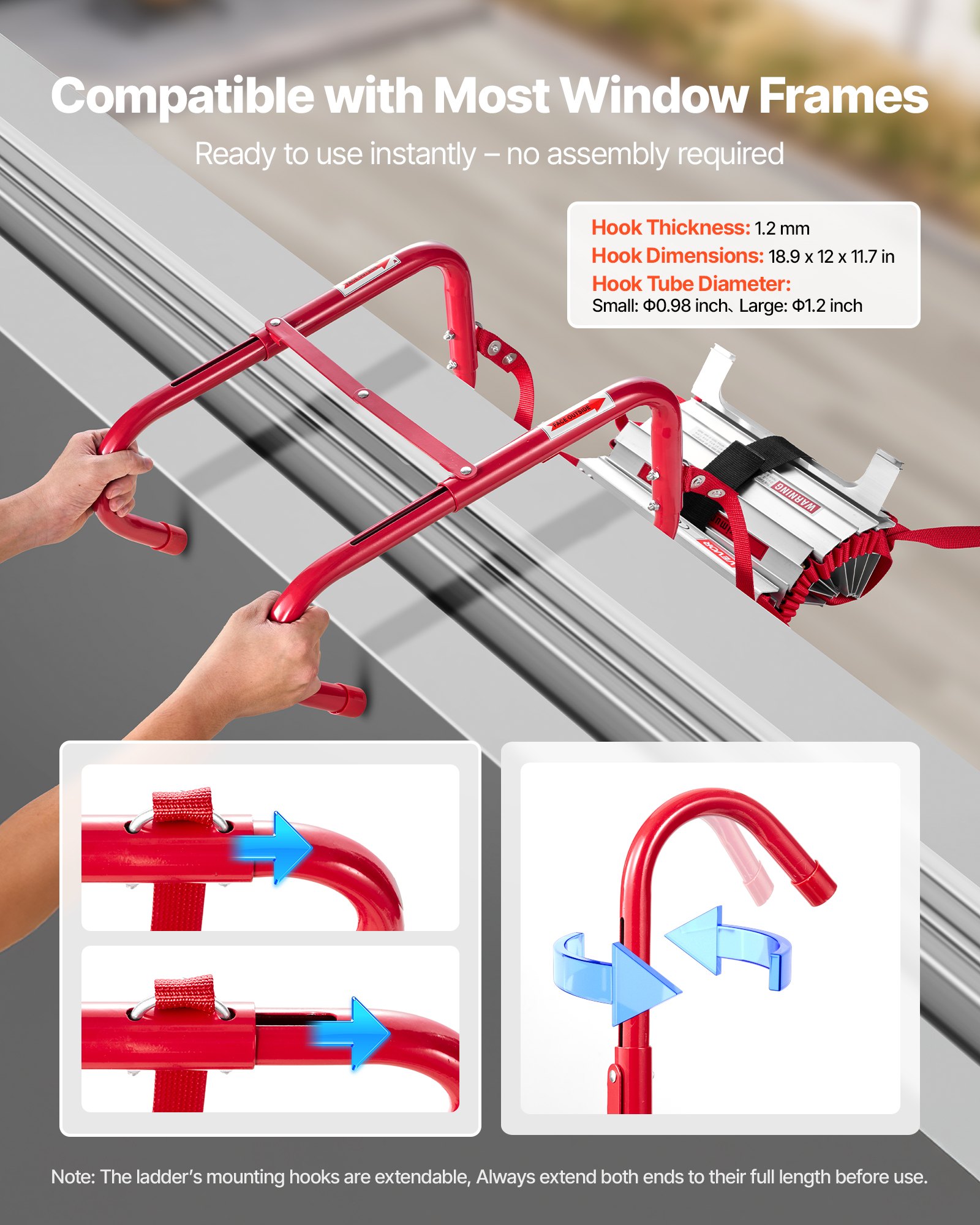 Fire Escape Ladder, 5-6 Story  - Fire Escape Ladder のレビューと価格