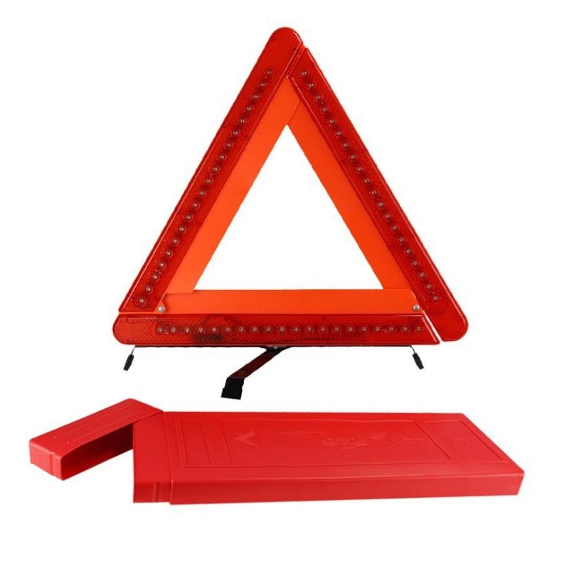 Foldable LED Warning Triangle  - Emergency Exit Sign のレビューと価格