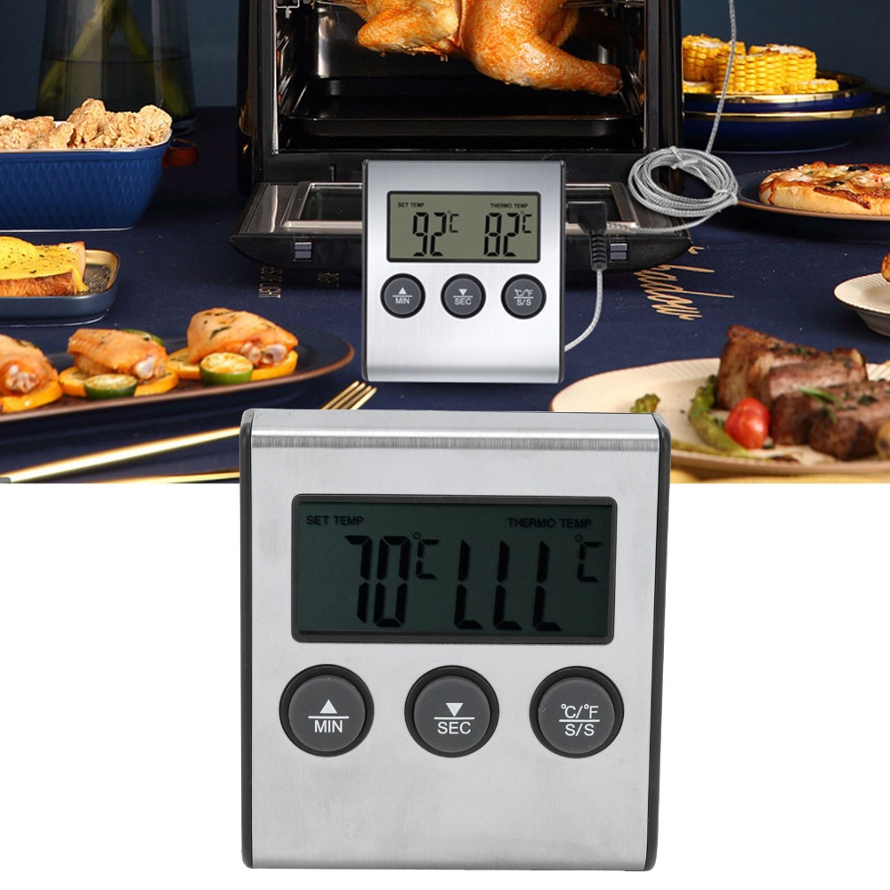 Silver Digital BBQ Meat Thermo - Pool Alarm Float のレビューと価格