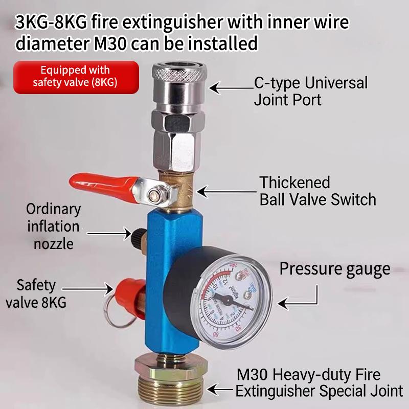 Small Air Tank Pressure Adapte - Fire Extinguisher Small のレビューと価格